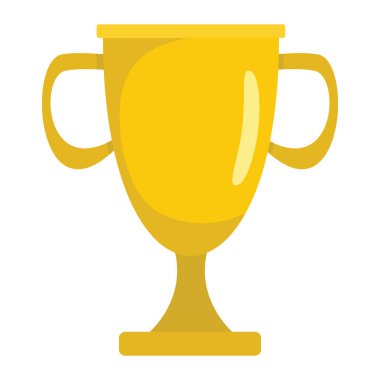 Spor Ödülü ödül tasarım için kazanan kupa Ödülü gold Kupası karikatür düz simgesi ögesi