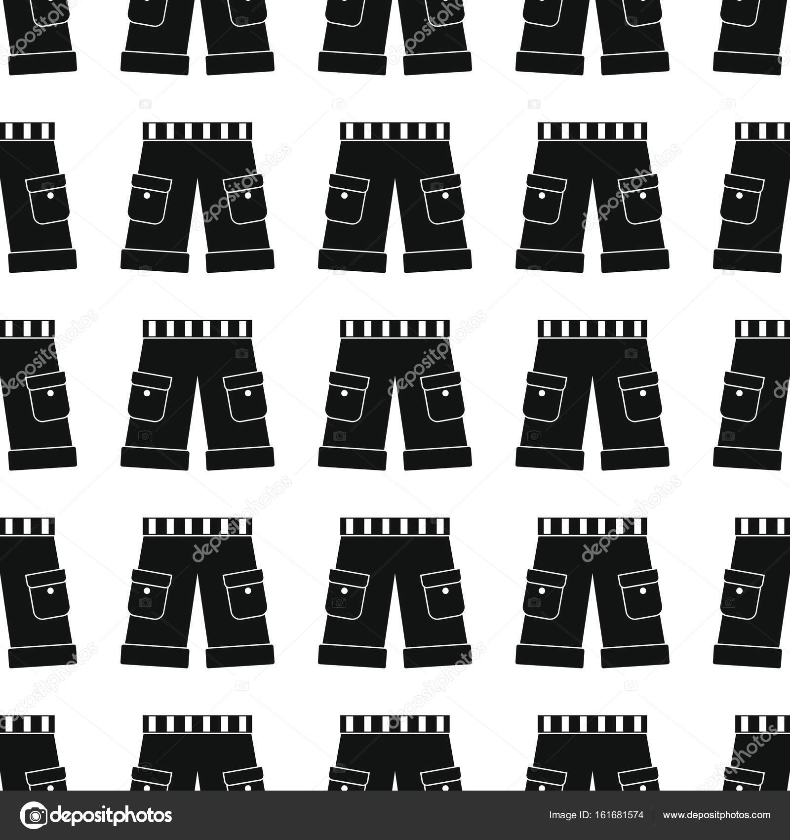 Kurze Hosen Musterdesign Vektor Illustration Hintergrund Kurze Hosen Musterdesign Vektor Illustration Hintergrund