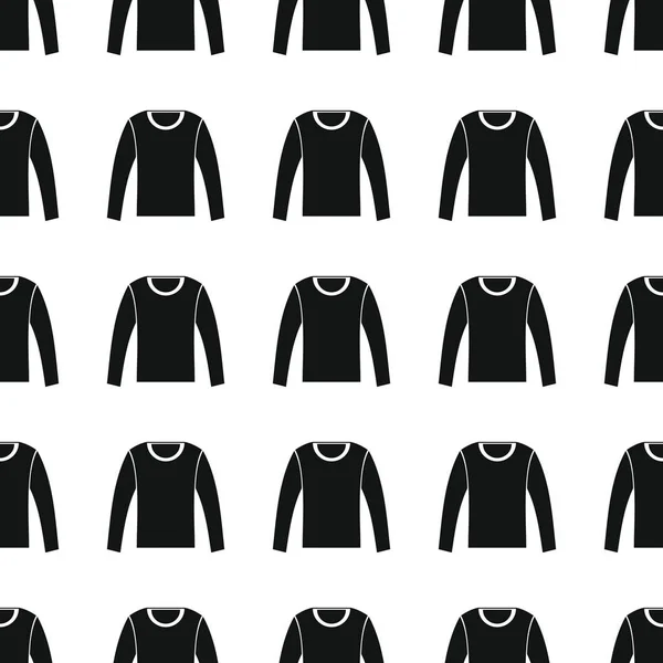 Ρούχα χωρίς ραφή πρότυπο εικονογράφηση διάνυσμα φόντο. Μαύρη σιλουέτα ρούχα μοντέρνα υφή. Επαναλαμβανόμενο ρούχα χωρίς ραφή πρότυπο υπόβαθρο για το σχεδιασμό μόδας — Διανυσματικό Αρχείο
