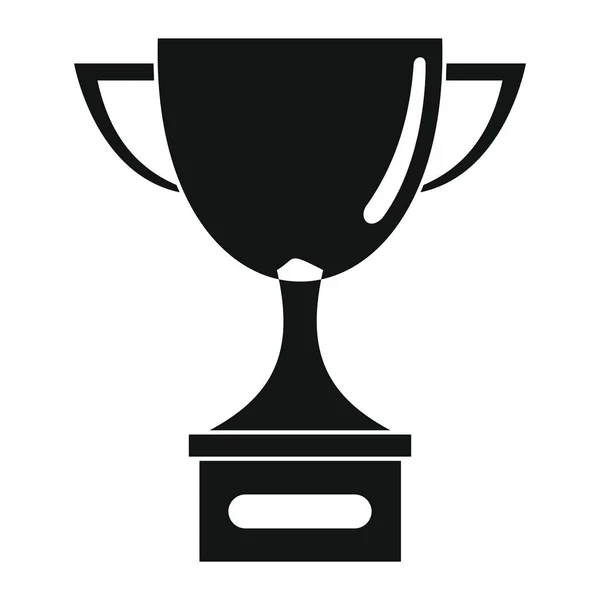 Αθλητισμός βραβείο Κύπελλο στα εικονίδια στυλ μαύρο απλή σιλουέτα εικονογράφηση φορέα για το σχεδιασμό και web — Διανυσματικό Αρχείο