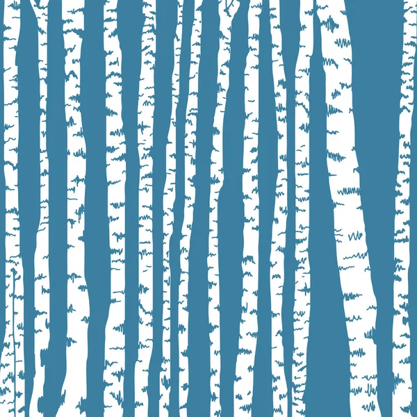 Huş ağacı arka plan. Vektör çizim huş ağacı doğa tasarımı için