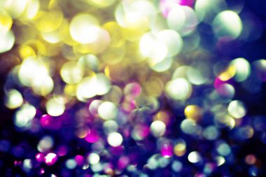 Güzel soyut bokeh ışıklar arka planı için