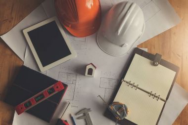 Mühendis ve mimar kavramı, mimarlar office projeler, Vintage etkisi ile çalışma