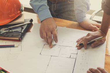 Mühendis ve mimar kavramı, mühendis mimar ofis takım projeler, Vintage etkisi ile çalışma