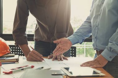 Mühendis ve mimar kavramı, mühendis mimar ofis takım projeler, Vintage etkisi ile çalışma