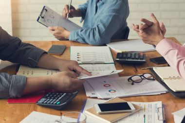 Office çalışma iş ve ekonomi kavramı