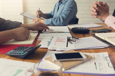 Office çalışma iş ve ekonomi kavramı