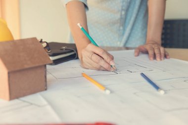 Mühendis ve mimar kavramı, mühendis mimar ofis takım projeler, Vintage etkisi ile çalışma