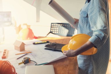 Mühendis ve mimar kavramı, mühendis mimar ofis takım projeler, Vintage etkisi ile çalışma