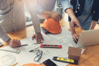 Mühendis ve mimar kavramı, mühendis mimar ofis takım projeler, Vintage etkisi ile çalışma