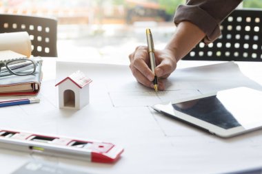 Mühendis ve mimar kavramı, mühendis mimar ofis ekibi ile çalışma planları