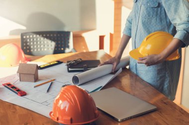 Mühendis ve mimar kavramı, mühendis mimar ofis takım projeler, Vintage etkisi ile çalışma