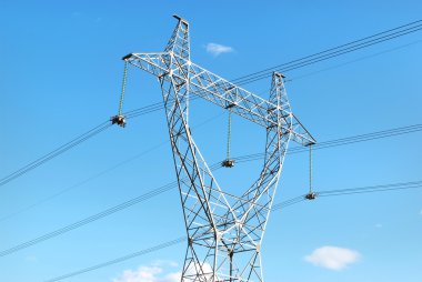 powerful electric mast  clipart