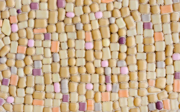Барвиста скляна мозаїчна стіна — стокове фото