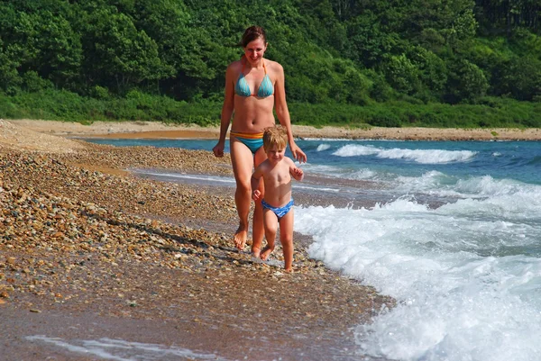 Hot Mom At Beach