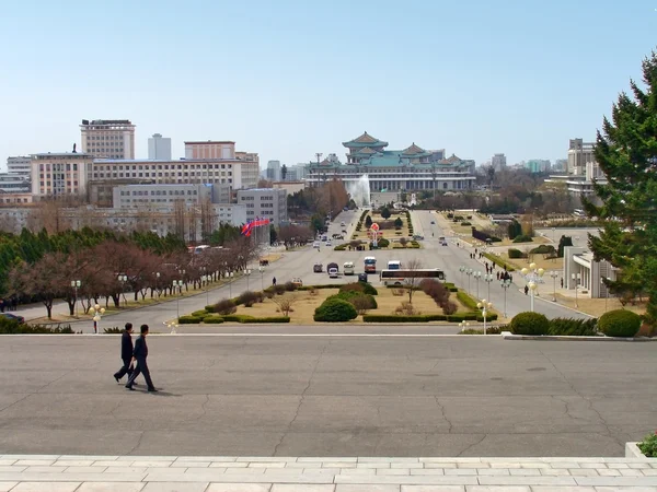 Pyongyang - capital of the North Korea — Stock Photo, Image