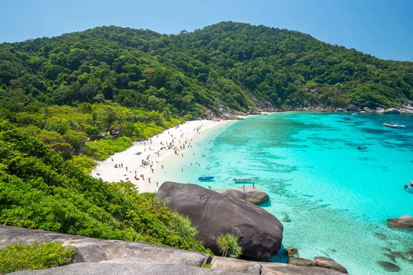 Synpunkt på donald duck bay på ko similan island i Similan n — Stockfoto