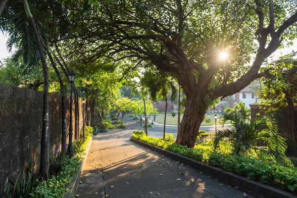 Інтер'єр Форт Сантьяго, Intramuros, Маніла, The Philippin — стокове фото