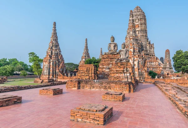 Храм ВАТ Chaiwatthanaram провінції Ayutthaya. Аюттхая Hist — стокове фото