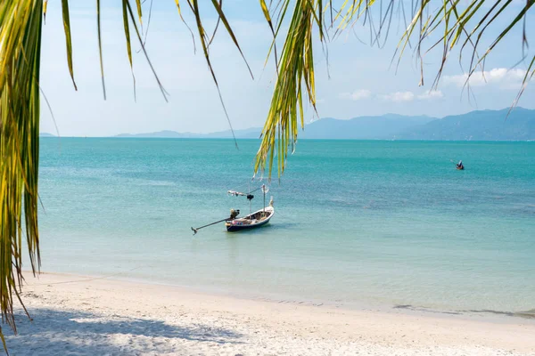 Vista de la playa de Lipanoi en la isla de Koh Samui Tailandia —  Fotos de Stock