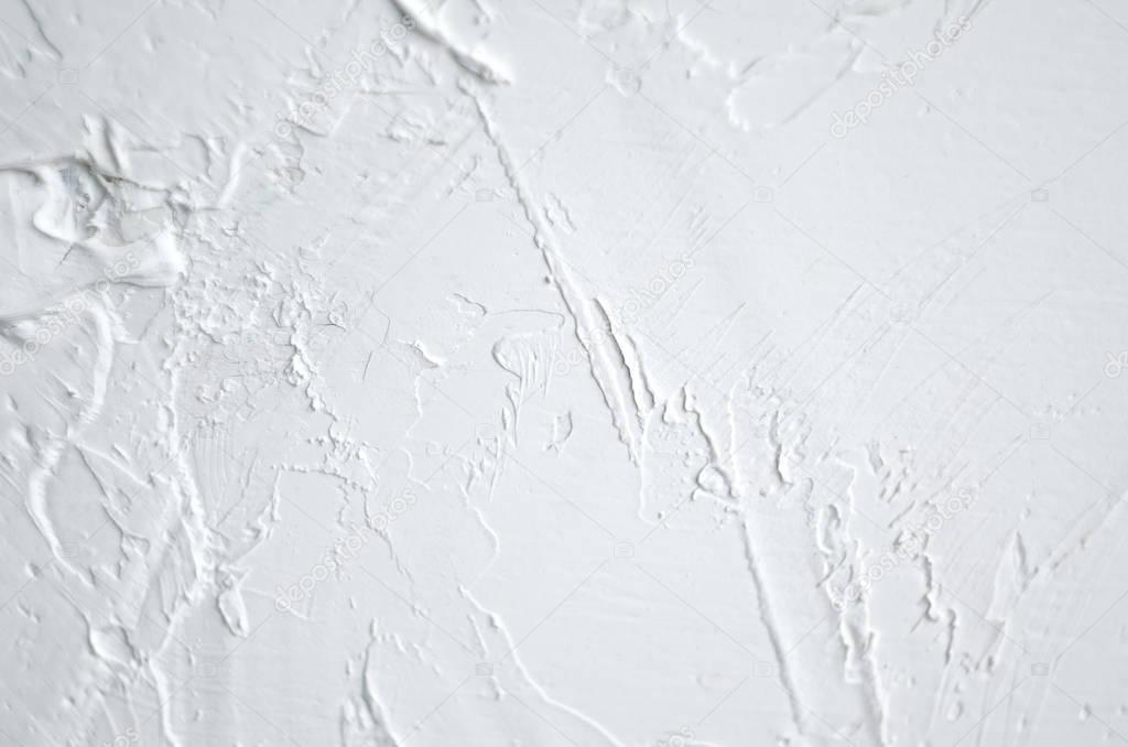 Grunge white background cement old texture wall, paint. Abstract wall for design and text, copy space