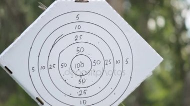 Yuvarlak bir hedefe ateş