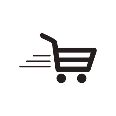 Siyah ve beyaz arabası düz simgesi