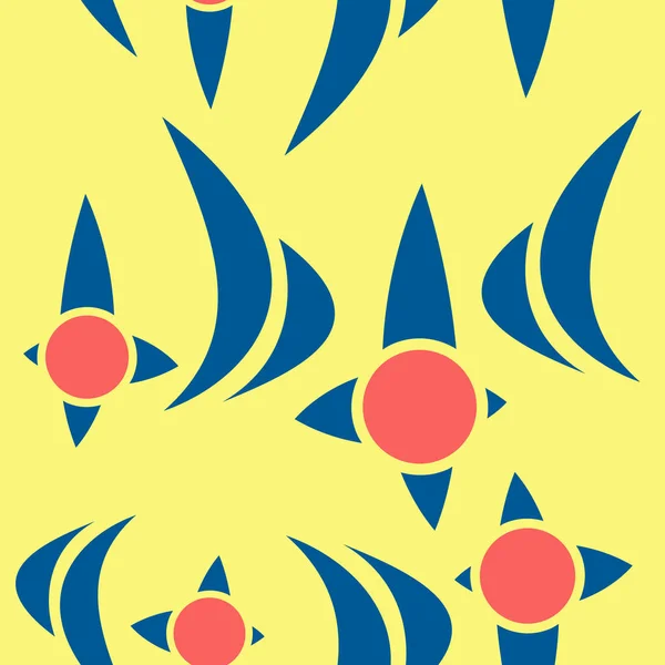Colección de muestras patrones memphis - sin costuras. Estilo de moda retro 80-90. Patrones abstractos para pared — Archivo Imágenes Vectoriales
