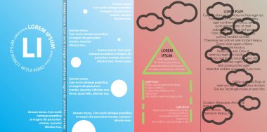 Trendy memphis tarzı indirim poster tasarımı. Soyut geometrik öğeler. Düzen şablonu kartı, davetiye, broşür, el ilanı. Özel teklif, büyük bir indirim var, faiz indirim şablonu