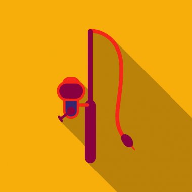 kaşık-yem vektör çizim arka plan üzerinde izole ile iplik çubuk