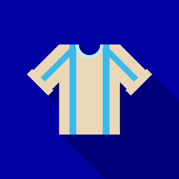Kit de football. modèle dans un style plat avec ombre — Image vectorielle