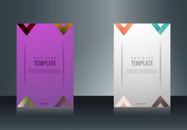 Yazdırma ayarlar dikey kartvizit şablonu. Şirket logosu ile kişisel kartvizit. Siyah ve sarı renkler. Temiz, düz tasarım. Vektör çizim. Kartvizit mockup