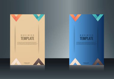 Yazdırma ayarlar dikey kartvizit şablonu. Şirket logosu ile kişisel kartvizit. Siyah ve sarı renkler. Temiz, düz tasarım. Vektör çizim. Kartvizit mockup