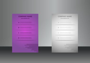 Dikey kartvizit şablonu yazdırın. Şirket logosu ile kişisel kartvizit. Renkleri ayarlar. Temiz, düz tasarım. Vektör çizim. Kartvizit mockup