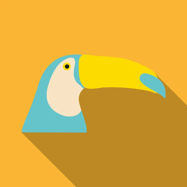 Brazilian toucan bird nature — Stock Vector