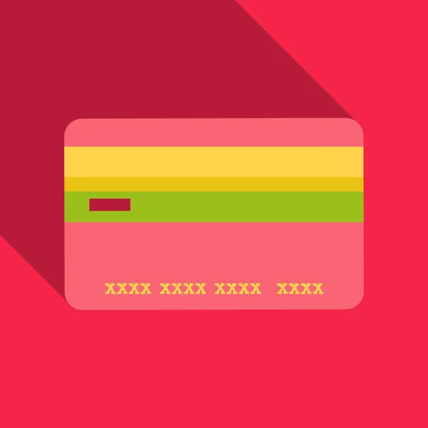 Realistische detaillierte Kreditkarten-Set mit farbenfrohen abstrakten Design Hintergrund. Goldene Kreditkarte. — Stockvektor