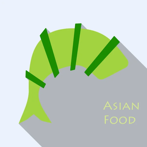 Ícone de camarão frito. Desenhos animados ilustração do ícone do vetor de camarão frito para web — Vetor de Stock