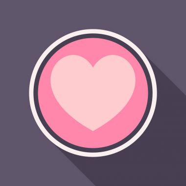 Tıbbi kalp hapı işareti simgesi. Eczane ilaç uyuşturucu sembolü.