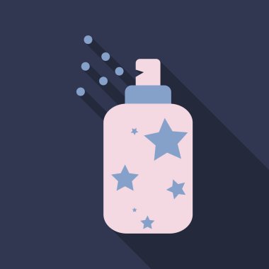 Gerçekçi kozmetik şişe püskürtme kabı olabilir. Dağıtıcı krem, çorbalar ve diğer kozmetik kapak olan ve olmayan. Şablon için Your Tasarım kadar alay. vektör çizim.