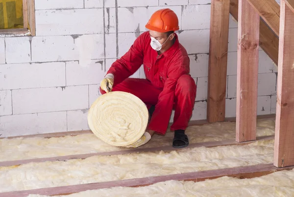 Mineral wool packing — Stock Photo, Image