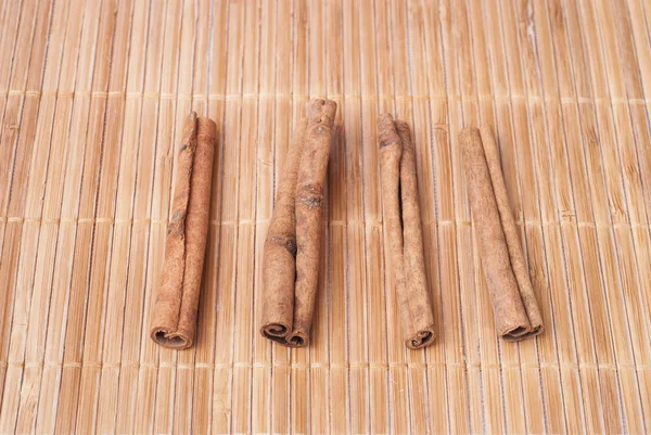 cinnamon sticks on the table