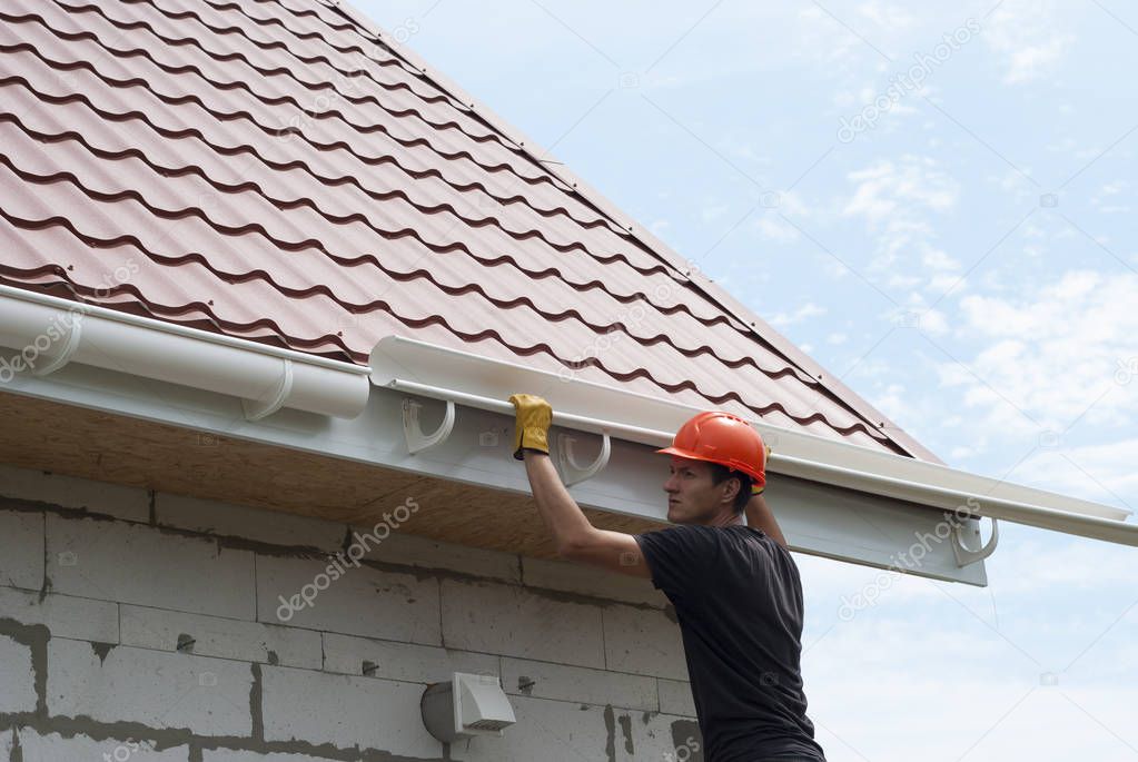 Installation of gutter system