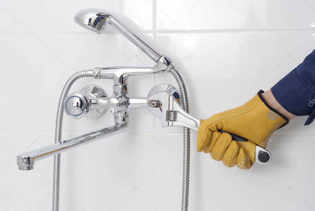 repair of a water tap