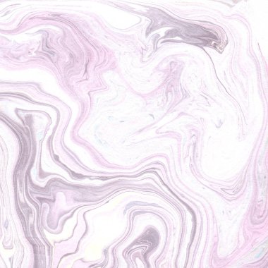 Suminagashi Geleneksel Yüzen Mürekkep El Boyalı Mermer Sanat Dokusunu