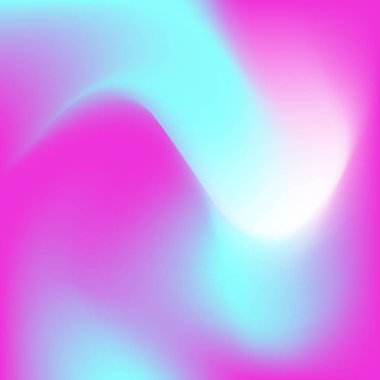 Holografik Renk Gradyan Modern Renkli Vektör Arkaplanı