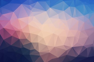 Geometrik Modern Low Poly Soyut Arkaplan Renkli ve Modern Dijital Doku