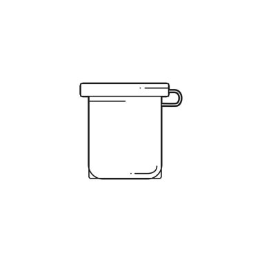 Çocuk guaş satır kavanoz