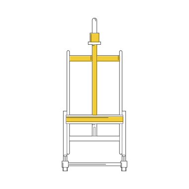 Satırı şövale simgesi