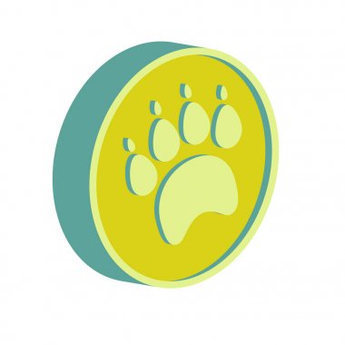 Düz simgesi evde beslenen hayvan dükkan 