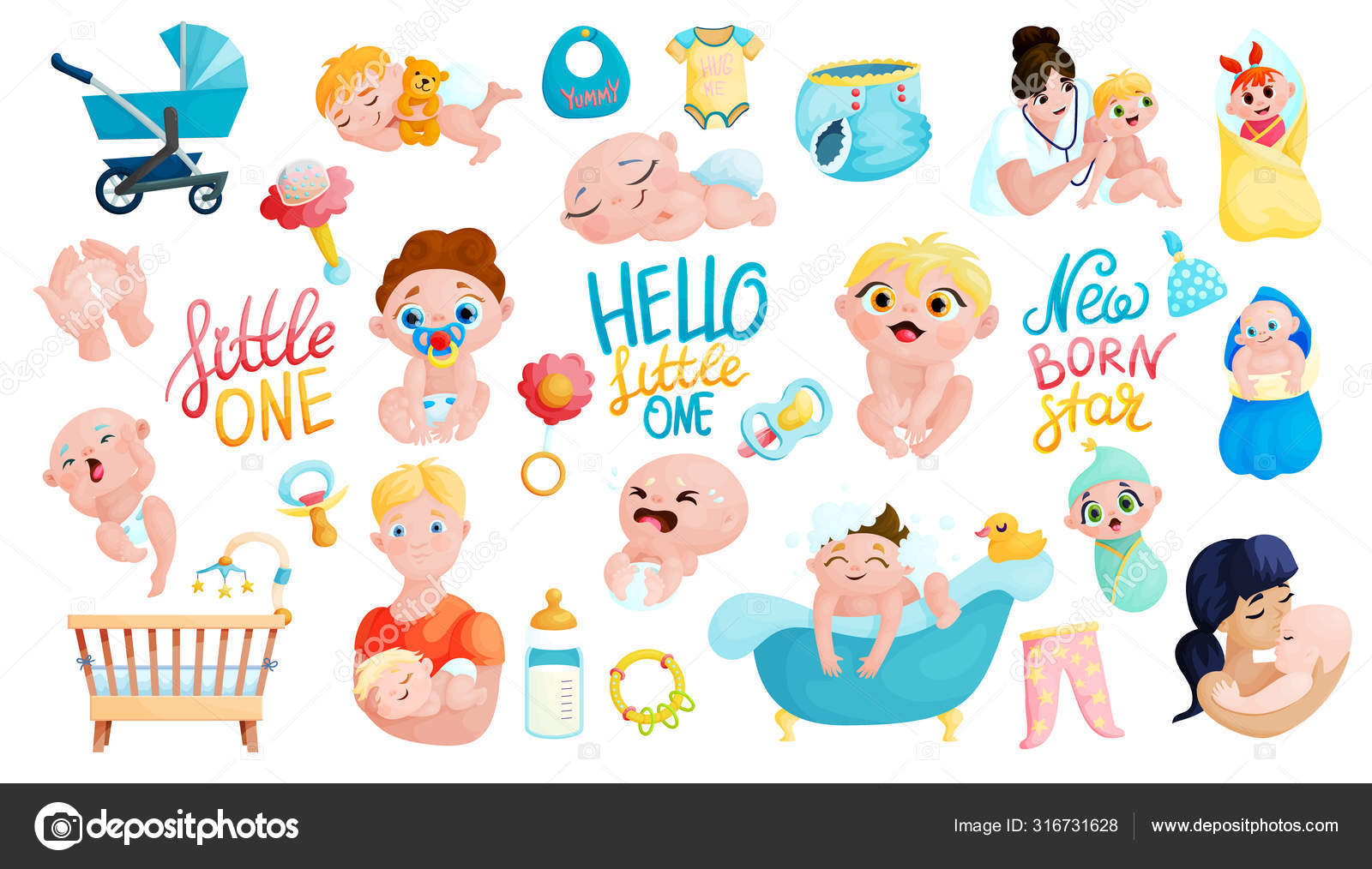 Its a boy Stickers - Free kid and baby Stickers
